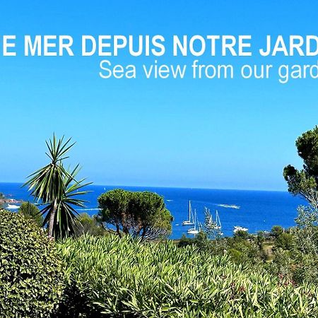 Dans Un Cadre D'Exception, Vue Mer Panoramique A Agay Cote D'Azur, Village Vacances Cap Esterel, T2 Avec Jardin, Golf, Climatisation, Wifi, 5 Piscines Saint-Raphaël Dış mekan fotoğraf