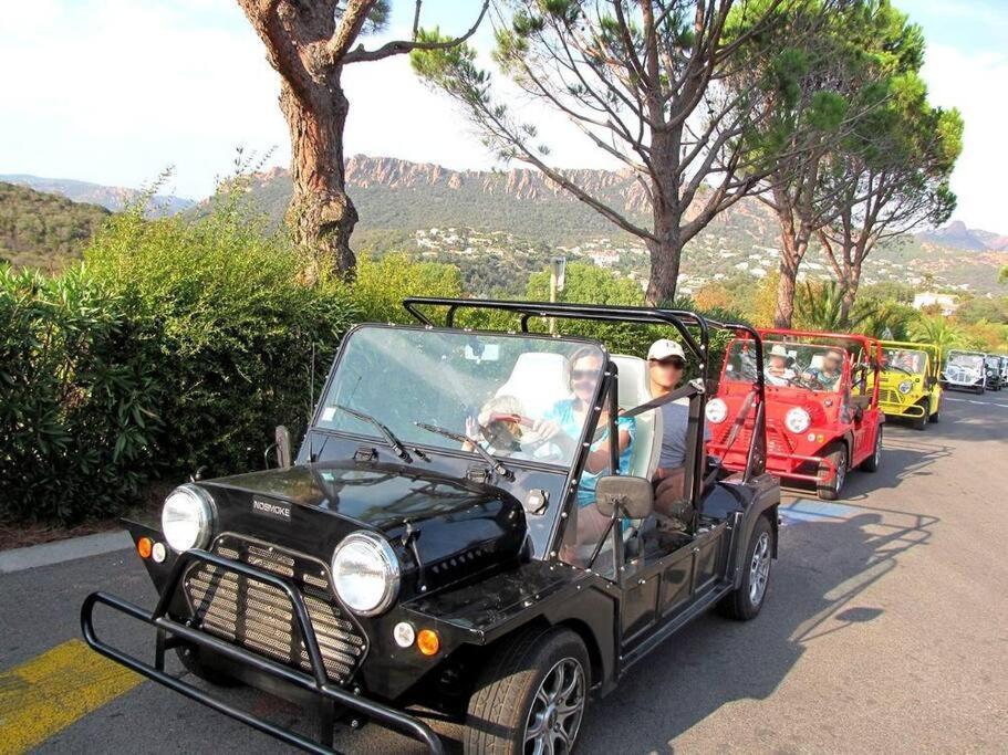 Dans Un Cadre D'Exception, Vue Mer Panoramique A Agay Cote D'Azur, Village Vacances Cap Esterel, T2 Avec Jardin, Golf, Climatisation, Wifi, 5 Piscines Saint-Raphaël Dış mekan fotoğraf