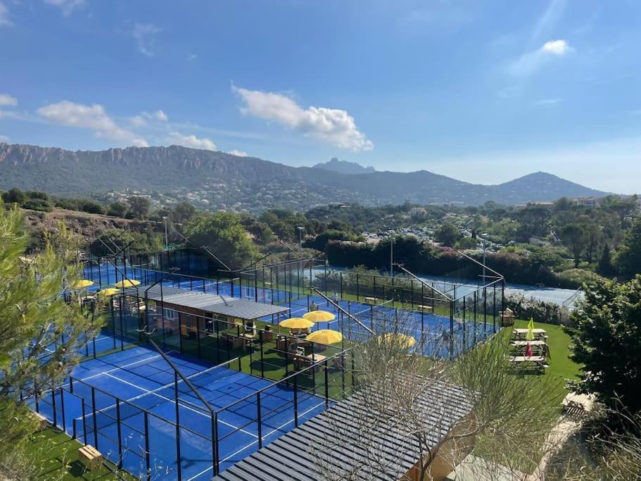 Dans Un Cadre D'Exception, Vue Mer Panoramique A Agay Cote D'Azur, Village Vacances Cap Esterel, T2 Avec Jardin, Golf, Climatisation, Wifi, 5 Piscines Saint-Raphaël Dış mekan fotoğraf